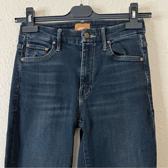 MOTHER High Waisted Looker Jeans Coffee Tea or Me Size 24 - Picture 4 of 11